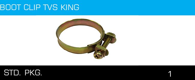 BOOT CLIP TVS KING